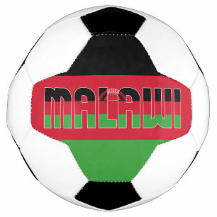 Malawi Flag Adorable Patriotic Soccer Ball