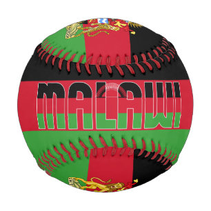 Malawi Flag and Coat of Arms Patriotic Baseball