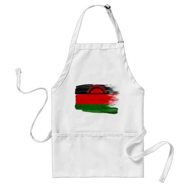 Malawi Flag Apron (Front)