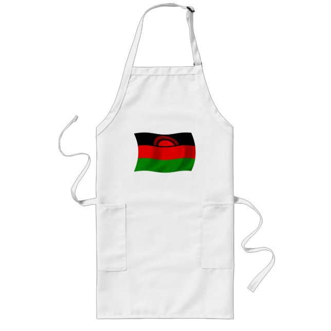 Malawi Flag Apron (Front)