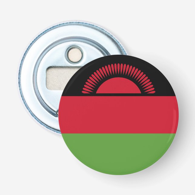 Malawi flag bottle opener (Front)