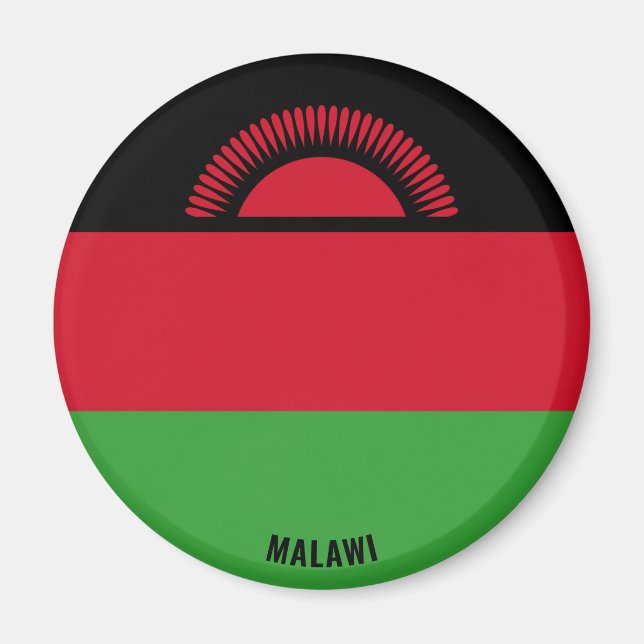 Malawi Flag Charming Patriotic Magnet (Front)