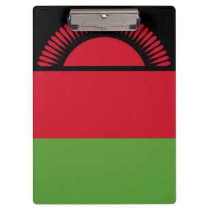 Malawi flag clipboard