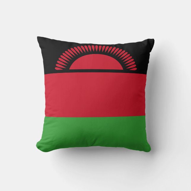 Malawi Flag Cushion (Front)
