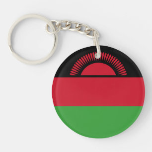 Malawi Flag Key Ring