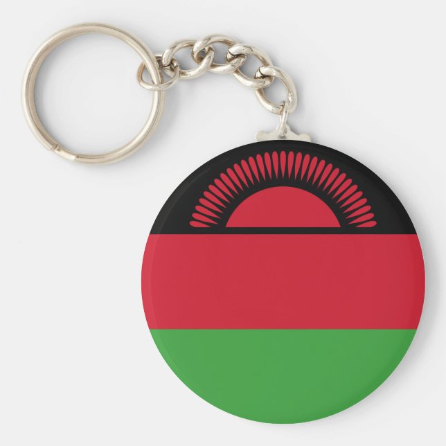 Malawi Flag Key Ring (Front)