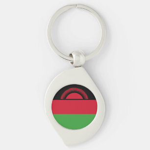Malawi Flag Key Ring
