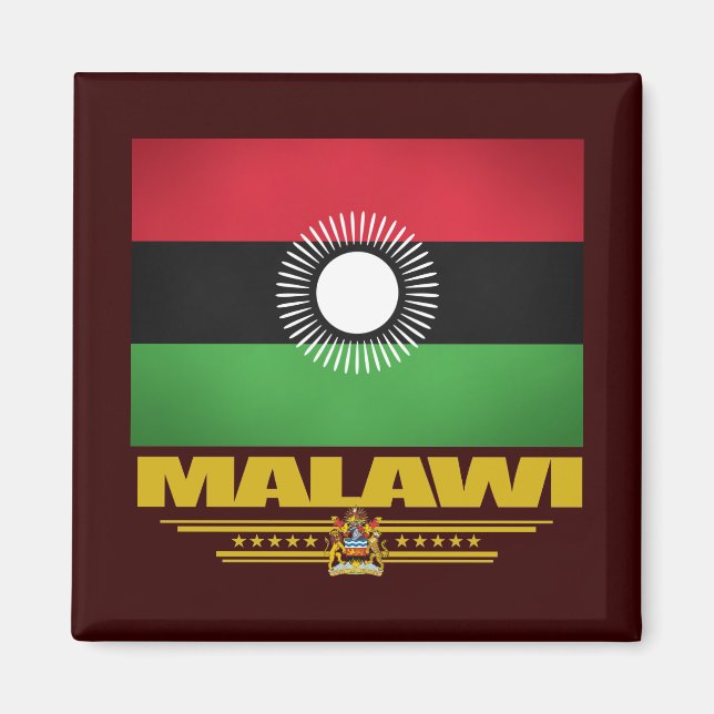 Malawi Flag Magnet (Front)