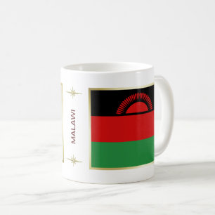 Malawi Flag + Map Mug