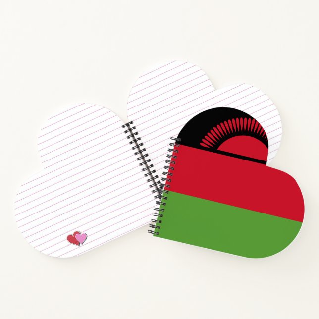 Malawi flag notebook (Inside)