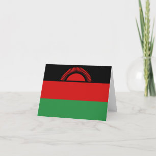 Malawi Flag Notecard