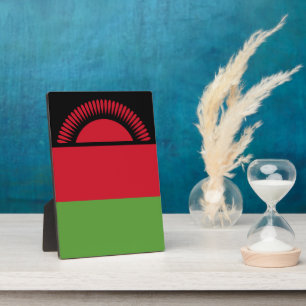 Malawi flag plaque