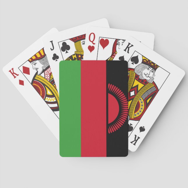 Malawi Flag Playing Cards (Back)