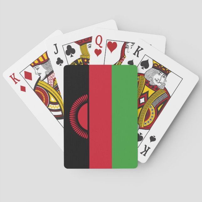 Malawi Flag Playing Cards (Back)