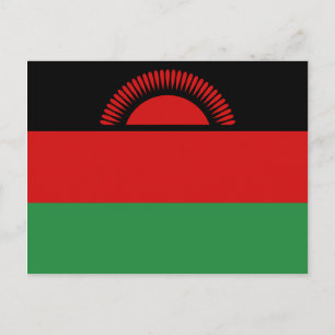 Malawi Flag Postcard