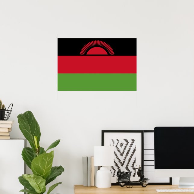 Malawi flag poster (Home Office)