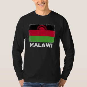 Malawi Flag Support Malawian People Women Men T-Shirt
