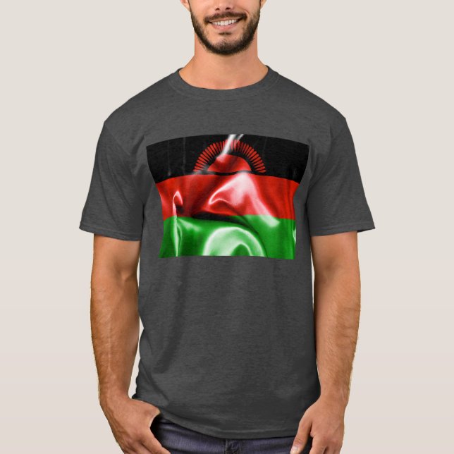 Malawi Flag T-Shirt (Front)