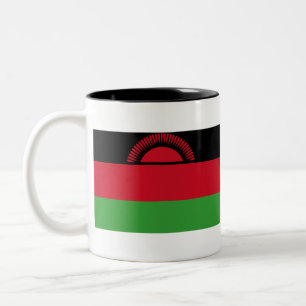 Malawi Flag Two-Tone Coffee Mug