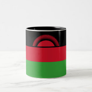 Malawi Flag Two-Tone Coffee Mug
