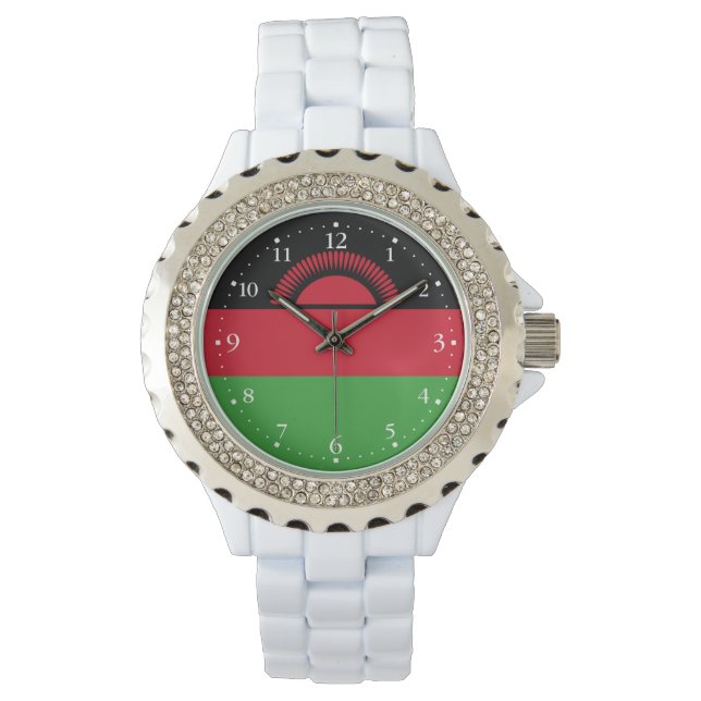 Malawi Flag Watch (Front)