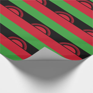 Malawi Flag Wrapping Paper