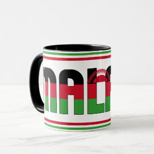 Malawi National Flag Patriotic Coffee Mug