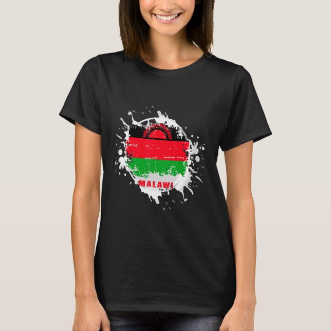 Malawi Splash T-Shirt (Front)