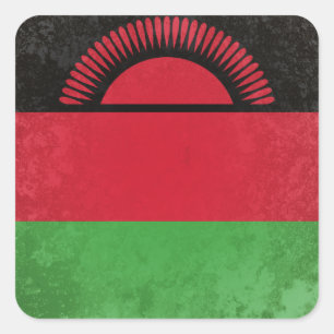 Malawi Square Sticker