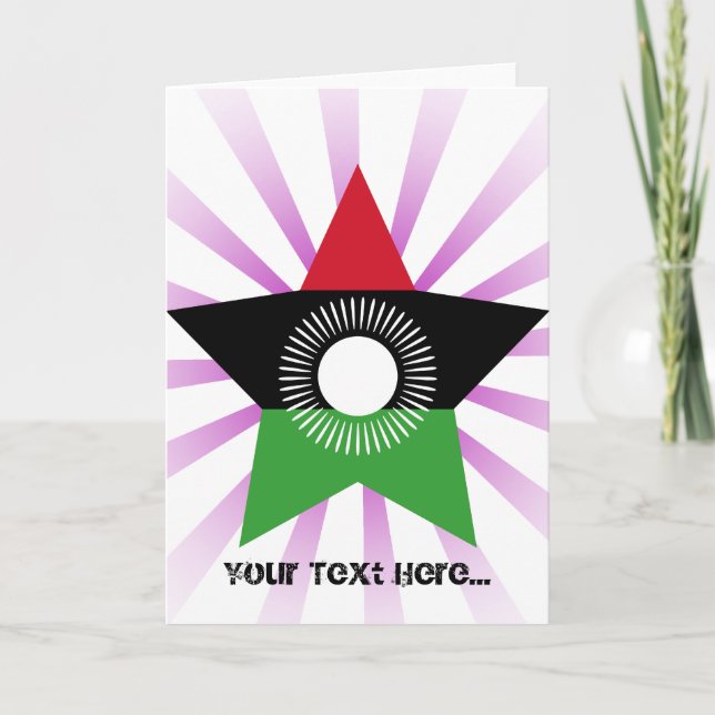 Malawi Star Holiday Card (Front)