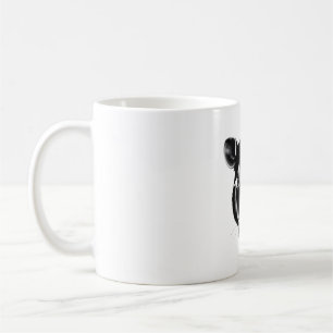 Malayan Tapir Head Black White T-Shirt Coffee Mug