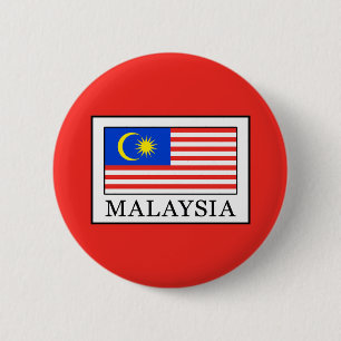 Malaysia 6 Cm Round Badge