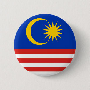 malaysia 6 cm round badge