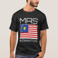 Malaysia Badminton Team Malaysian Athlete MAS Flag