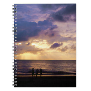 Malaysia Coast Sunset Notebook