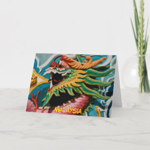 Malaysia dragon card