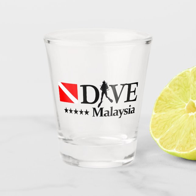 Malaysia DV4 Shot Glass (Front)