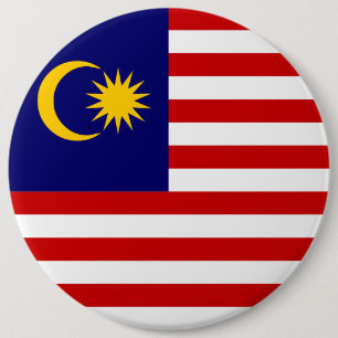 Malaysia Flag 6 Cm Round Badge