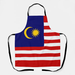 Malaysia flag apron