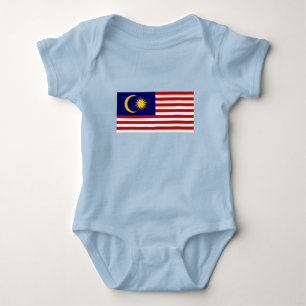 Malaysia Flag Baby Bodysuit