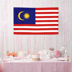 Malaysia flag banner