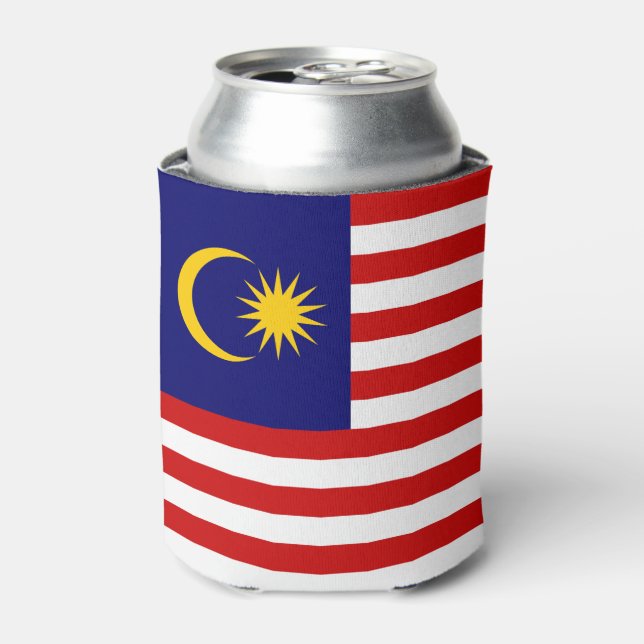 Malaysia Flag Can Cooler (Can Front)