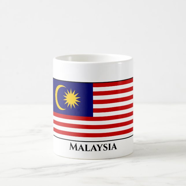 Malaysia Flag Coffee Mug (Center)