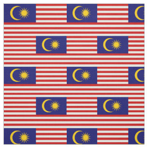 Malaysia Flag Fabric