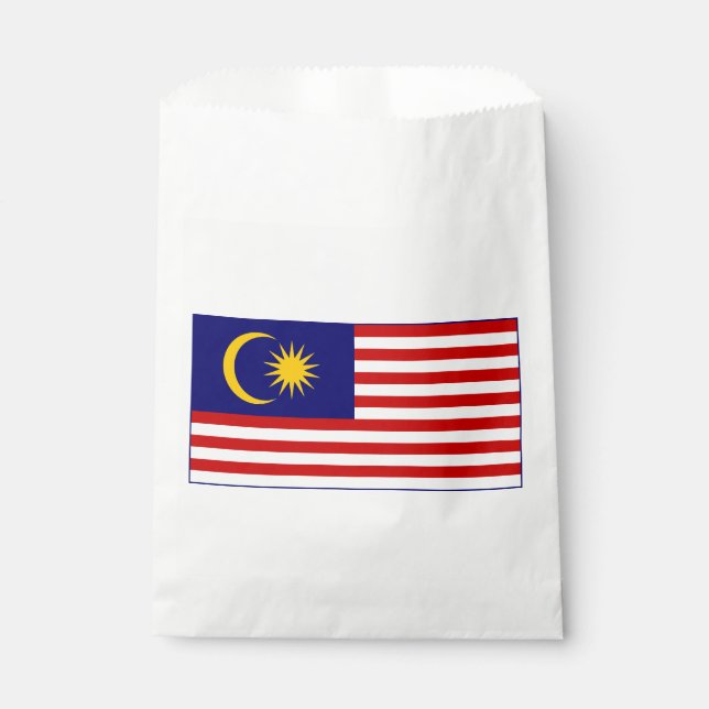 Malaysia Flag Favour Bag (Front)