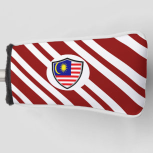 Malaysia flag golf head cover