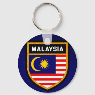 Malaysia Flag Key Ring