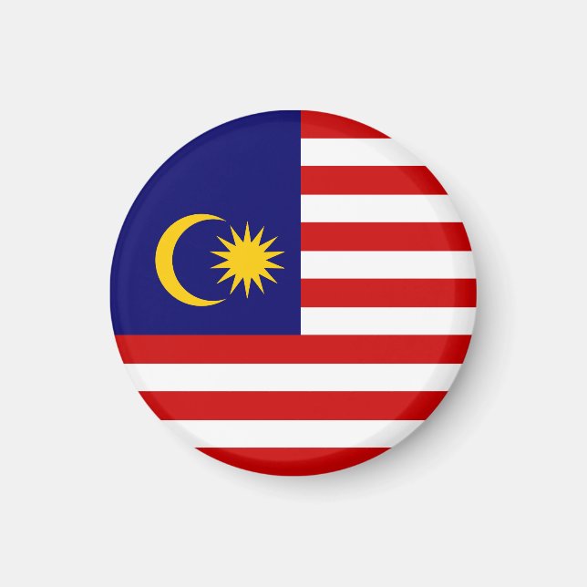 Malaysia flag magnet (Front)
