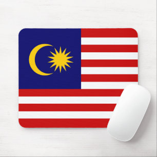 Malaysia flag mouse pad