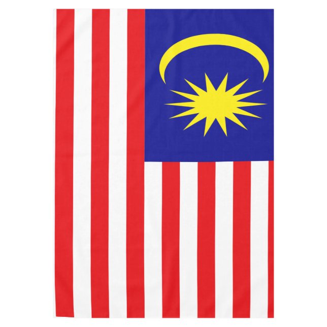 Malaysia flag tablecloth (Front)